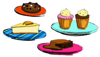 Cupcakes, pecan pies and cie
